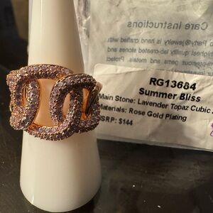 Summer bliss bomb party ring size 8